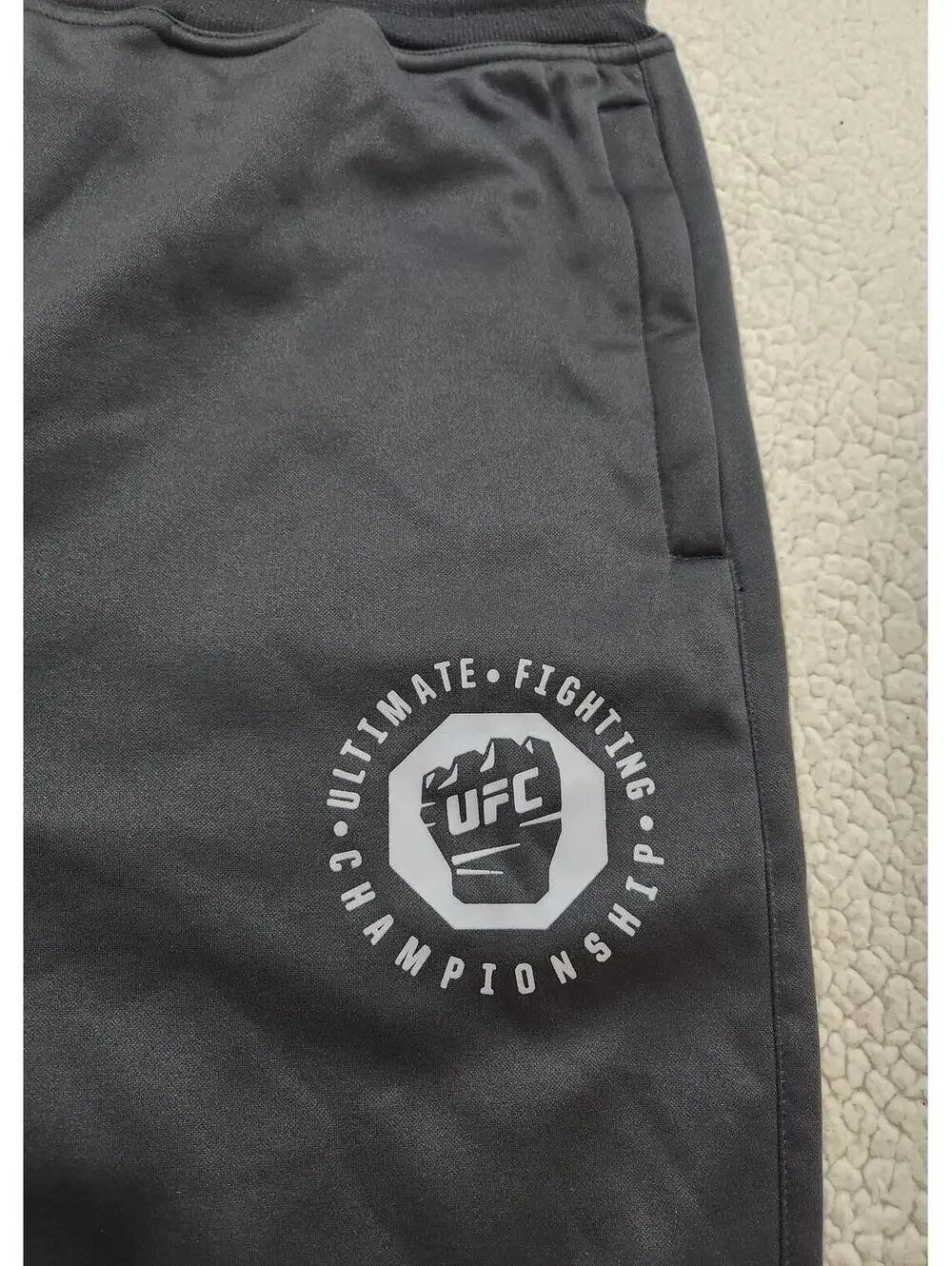 UFC Pants Mens XL Black Ultimate Fighting Championship MMA Sweatpants Joggers
